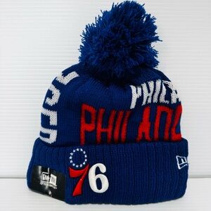 NBA Philadelphia 76ers Pom Knit Beanie